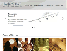 Tablet Screenshot of malkinross.com